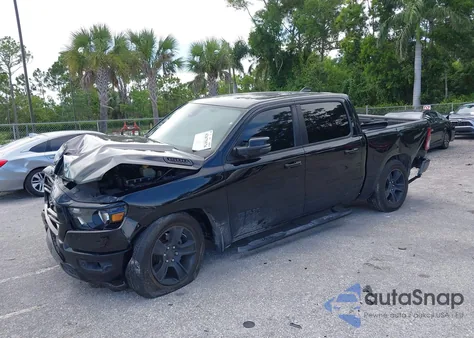 2020 Ram 1500 Big Horn 4X4 5'7 Box from USA, damaged, VIN 1C6SRFFT1LN216425